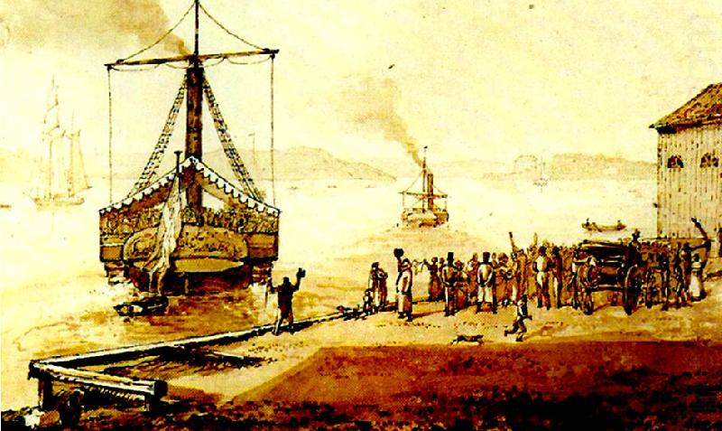 alexander wetterling angfartygen avresa fran riddarholmen china oil painting image